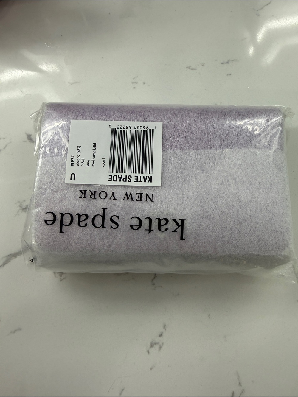 NWT Lena Medium Bifold Wallet-Wisteria Purple - Picture 7 of 11